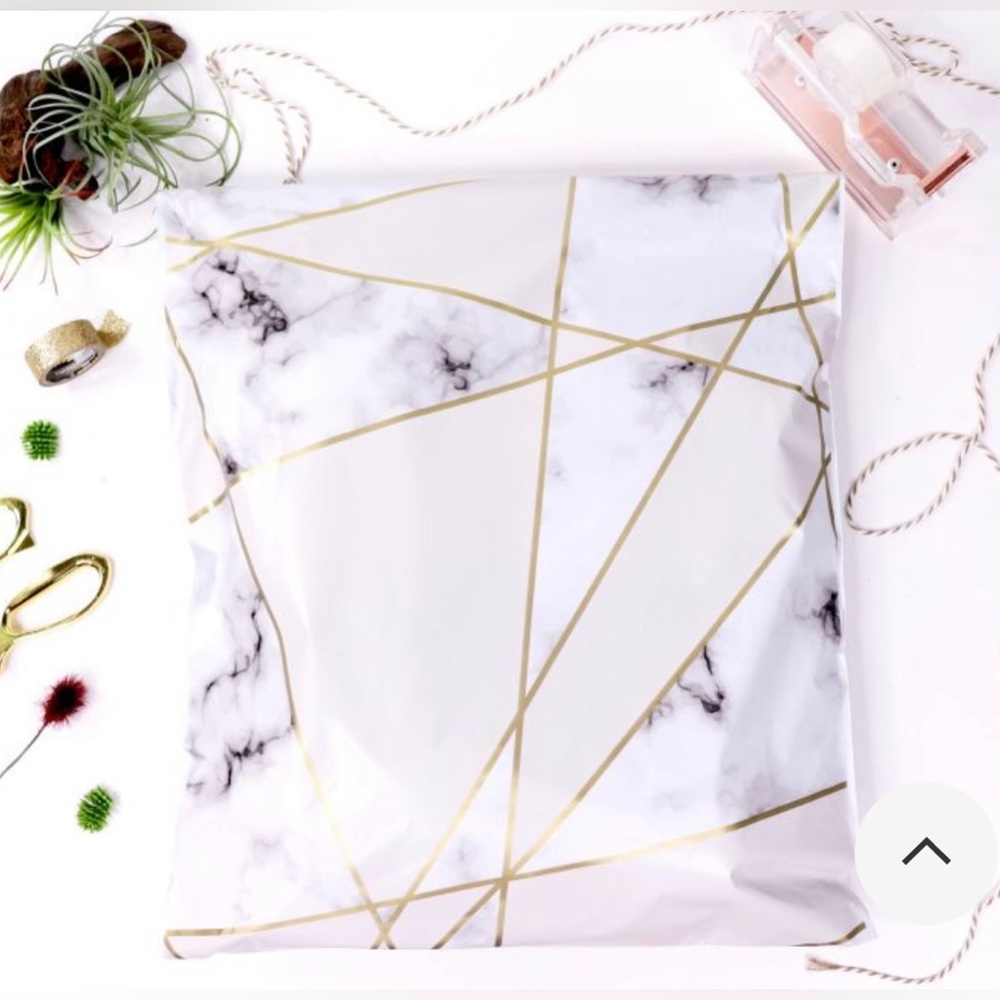 10 Marble Polymailers 10x13